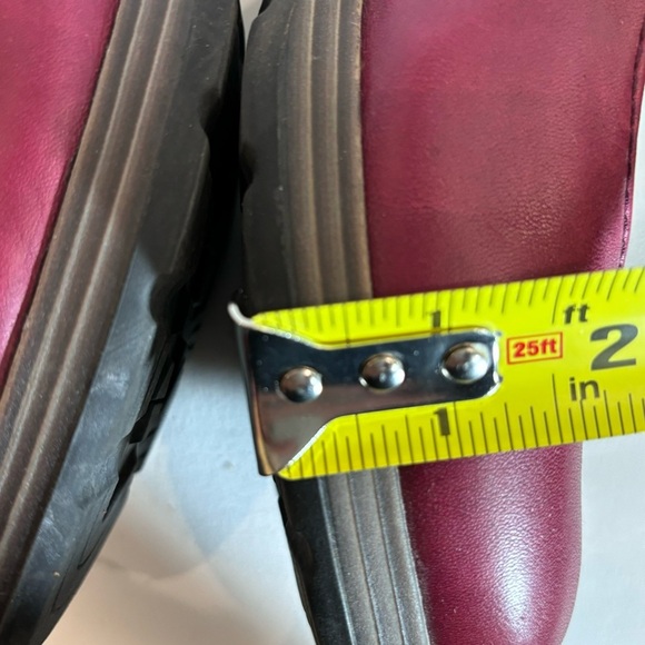 WOLKY Sz 39 Almond Toe Leather Mary Jane Style Heels Shoes - Picture 7 of 11